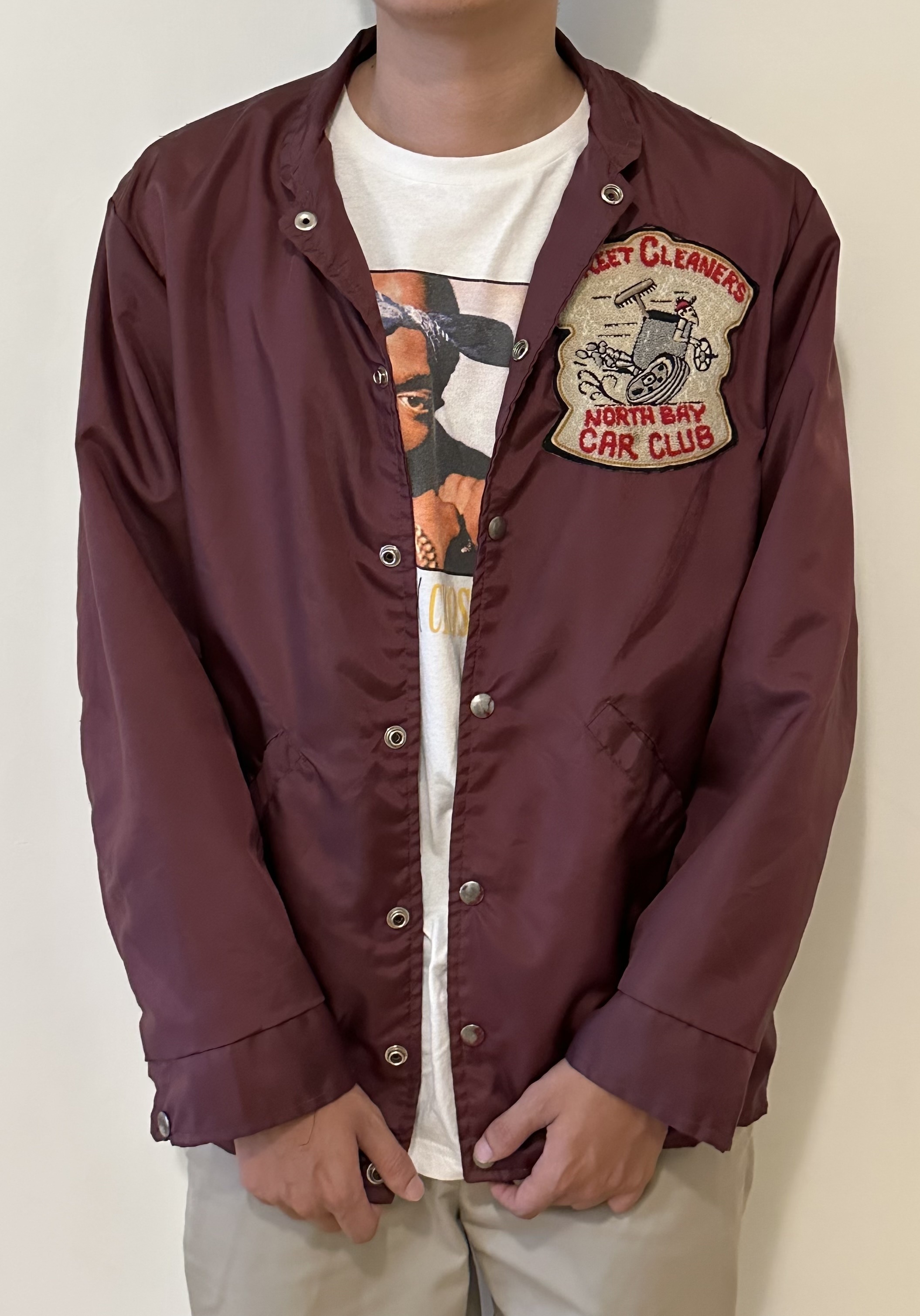 60’s CAR CLUB NYLON JACKET