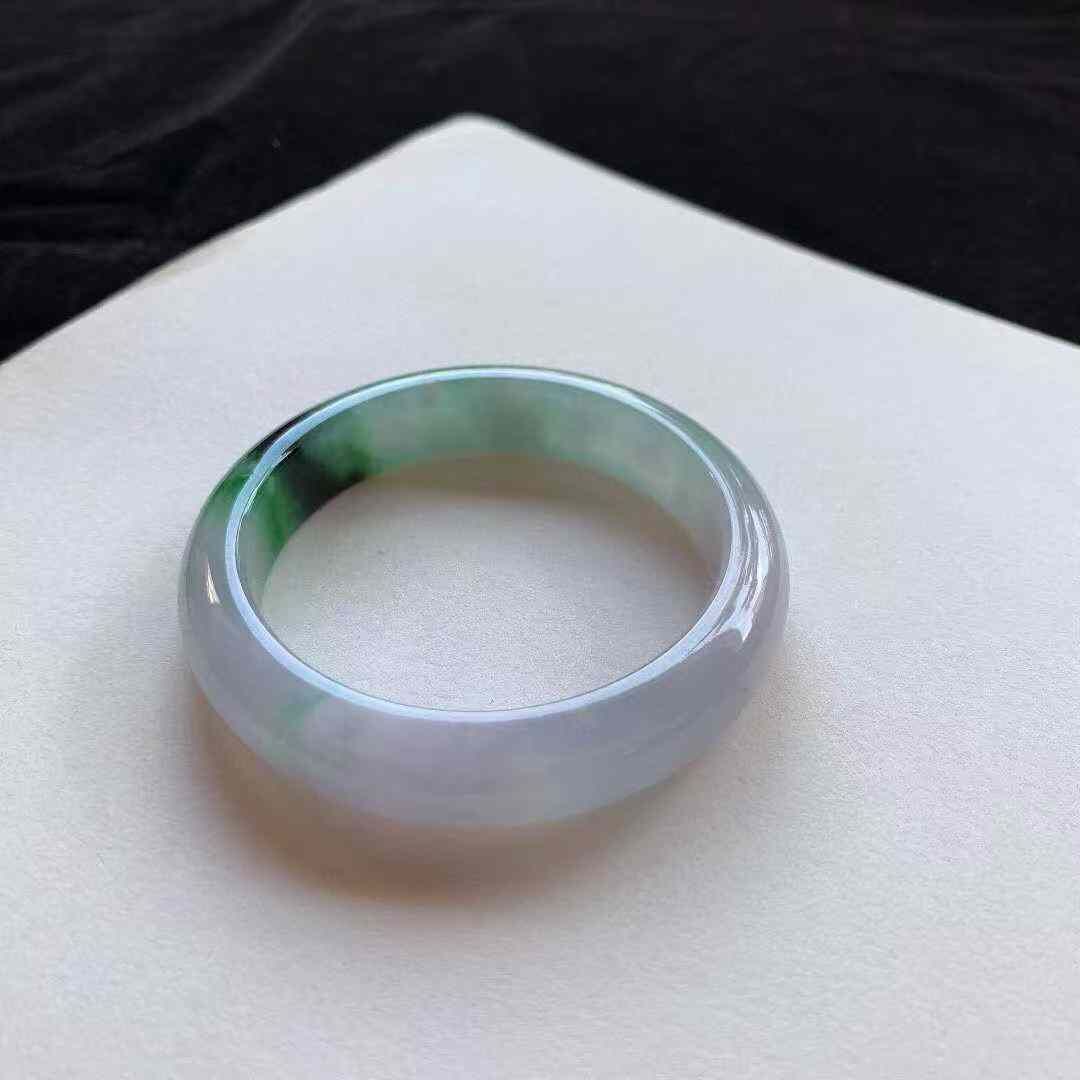 92233 54.3mm陽綠正圈翡翠手鐲 (54-56)