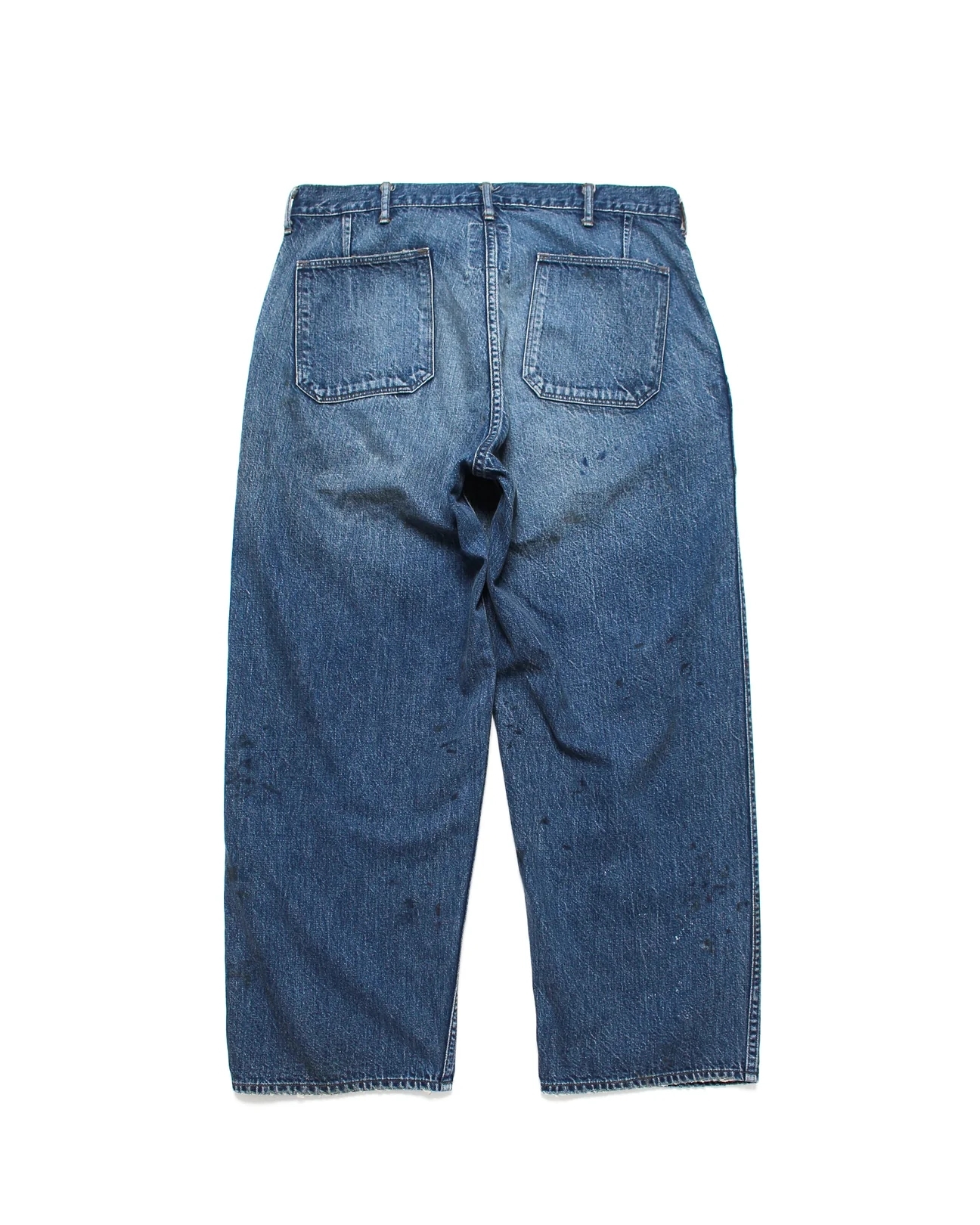 BOWWOW M-44 DENIM TROUSERS AGED INDIGO極美 BOW WOW - M-44 DENIM TROUSERS / AGED INDIGO