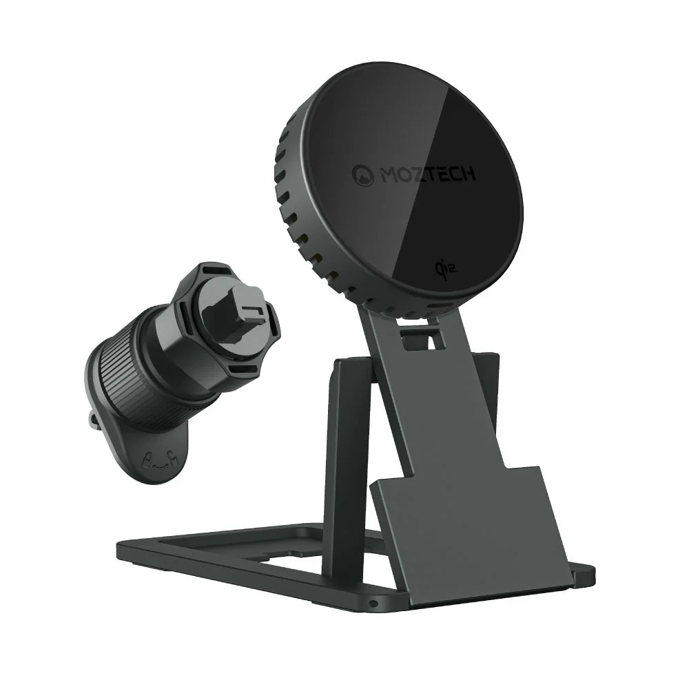 MOZTECH ｜ Qi2磁吸無線充電盤風扇款