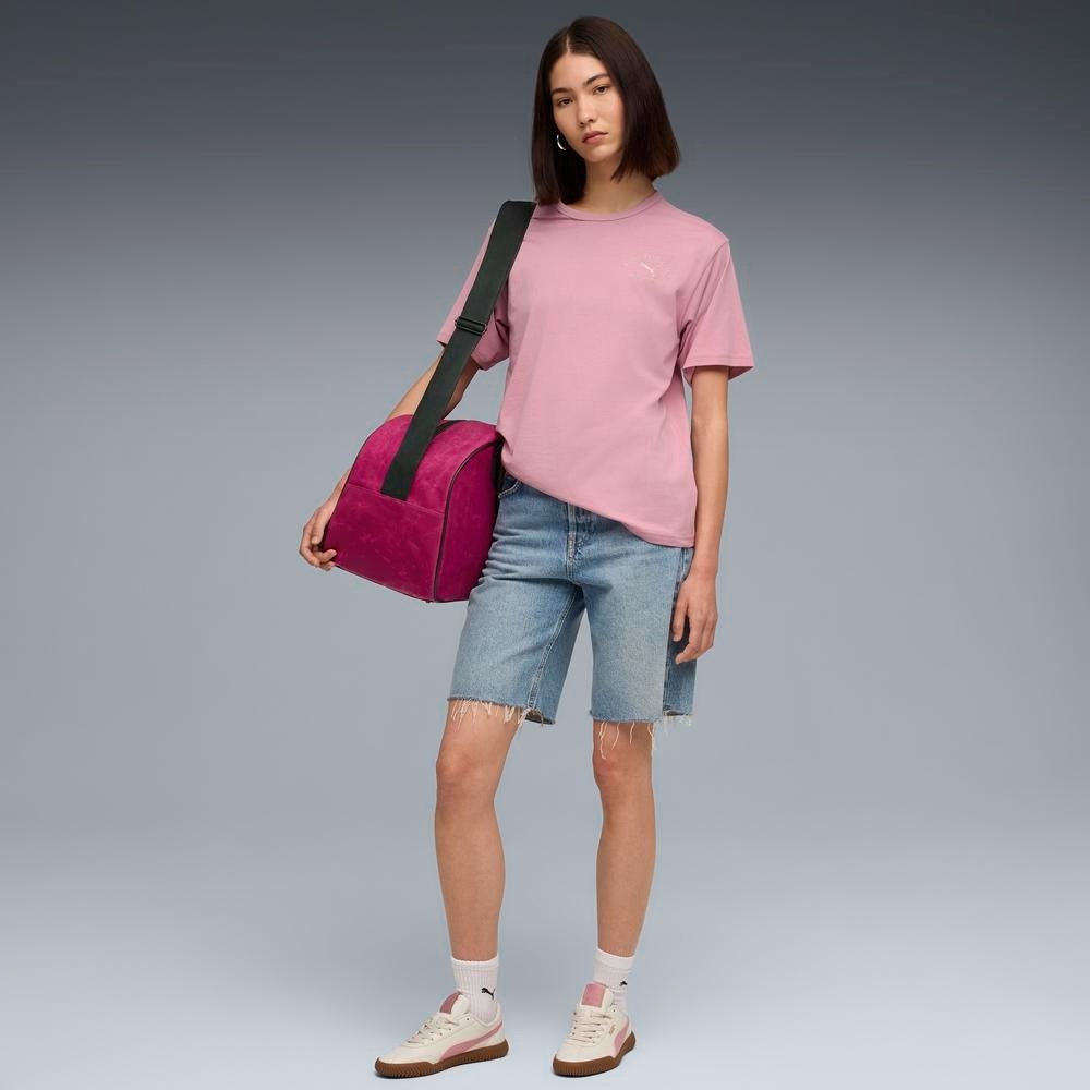 PUMA 短T 基本系列 PUMA CLASS 粉 短袖 T恤 女 68813065