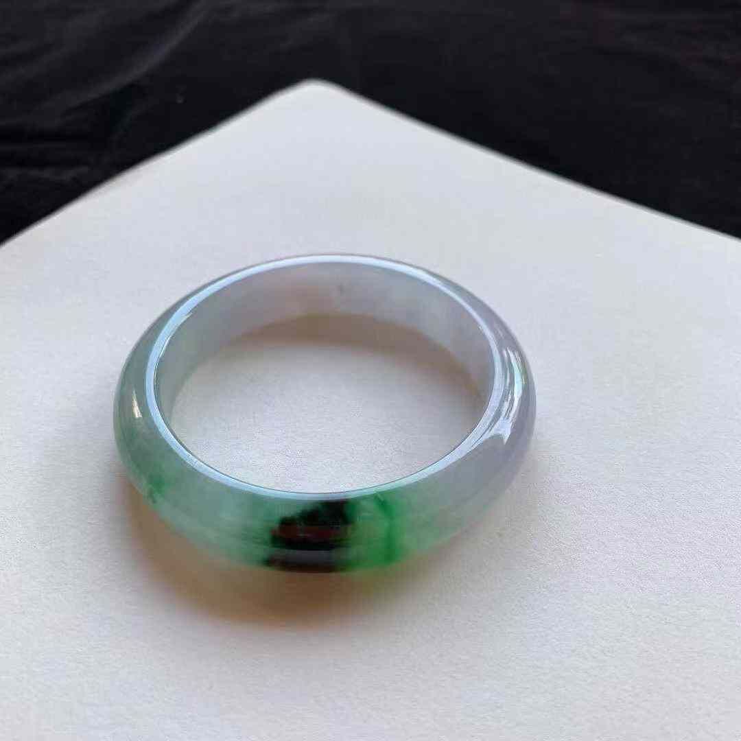 陽綠正圈翡翠手鐲,天然翡翠A玉, 緬甸玉, Jade, Jadeite