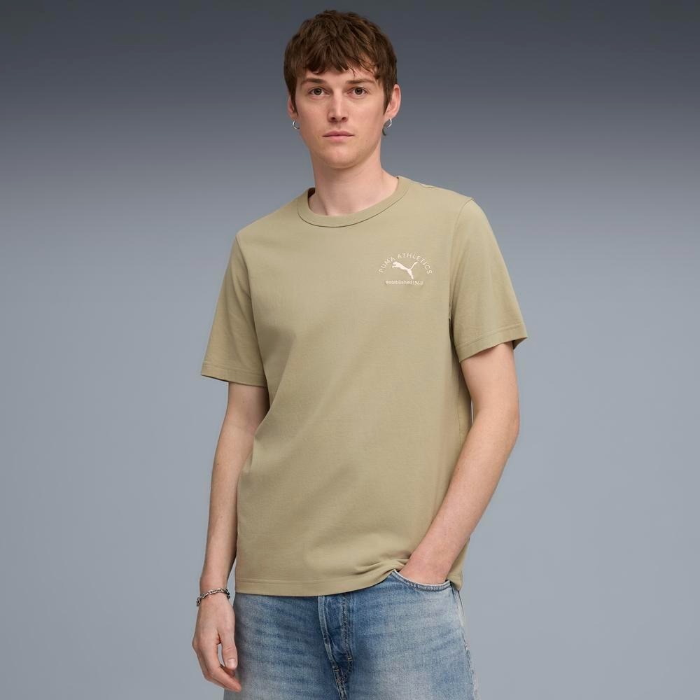 PUMA 基本系列 PUMA CLASS 抹茶綠 短袖 T恤 男 68821982