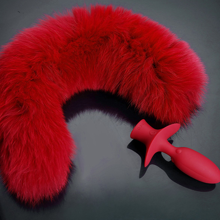 UPKO 狐狸搖擺尾巴電動肛塞 震動肛塞 狐狸尾巴肛塞