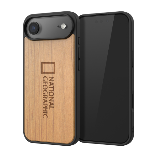 National Geographic - Magsafe Nature Wood - iPhone 17 Case 國家地理天然木防撞磁吸充電手機殼