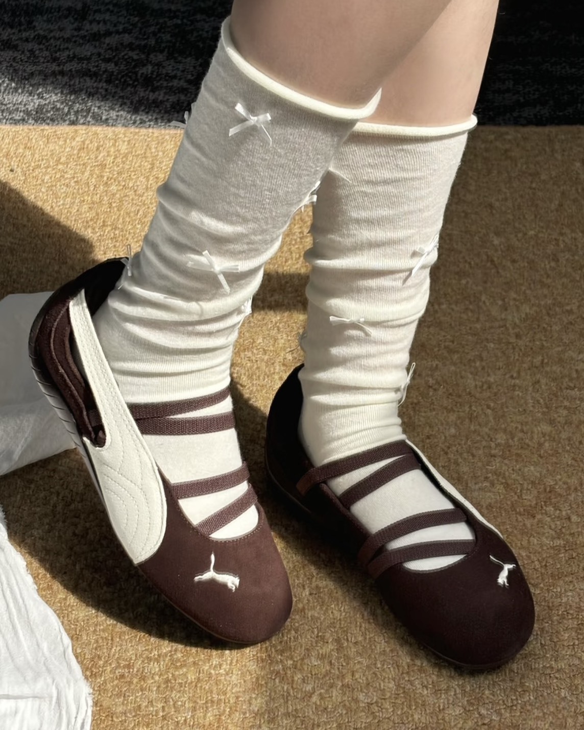 Puma Speedcat Ballet 美拉德 麂皮 芭蕾舞鞋 可可