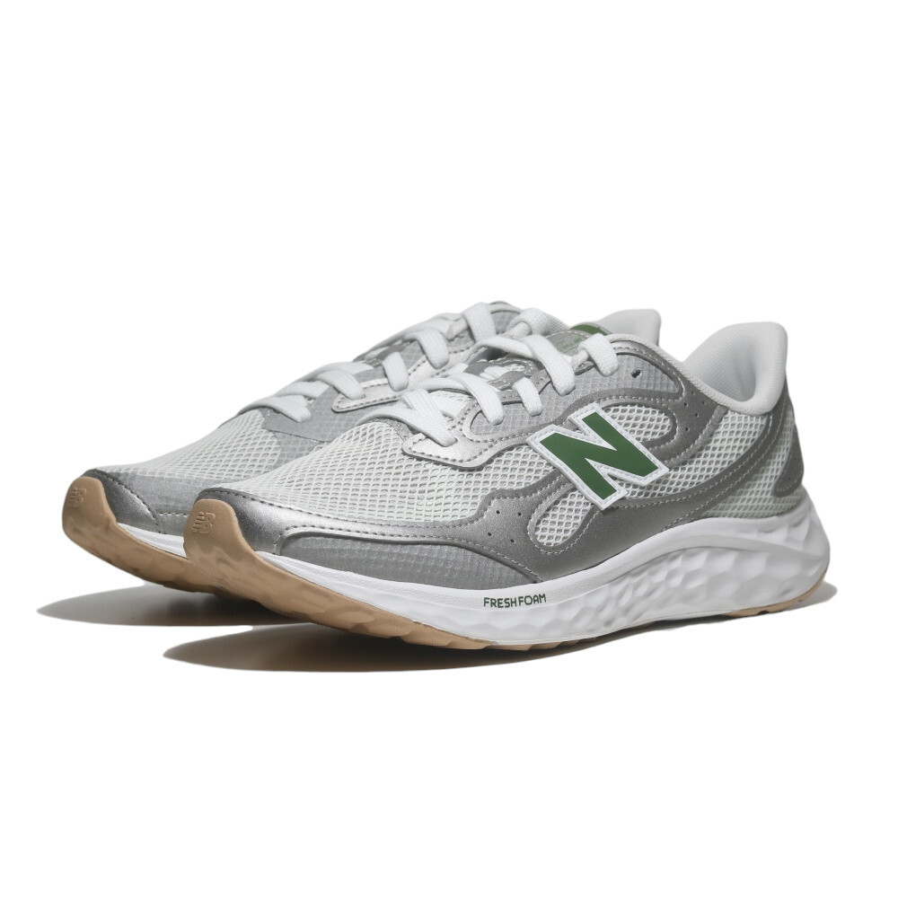 NEW BALANCE 慢跑鞋 ARISHI V4 白銀綠 2E寬楦 運動鞋 男 MARISTA4