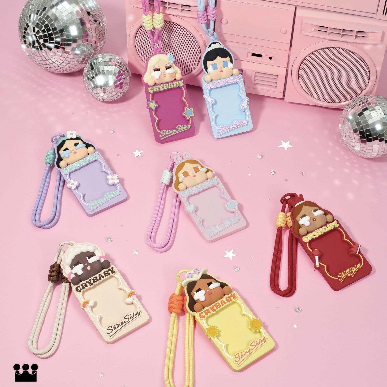 POPMART 泡泡瑪特 CRYBABY SHINY SHINY 芭蕾風 哭哭寶貝 卡套 盲盒