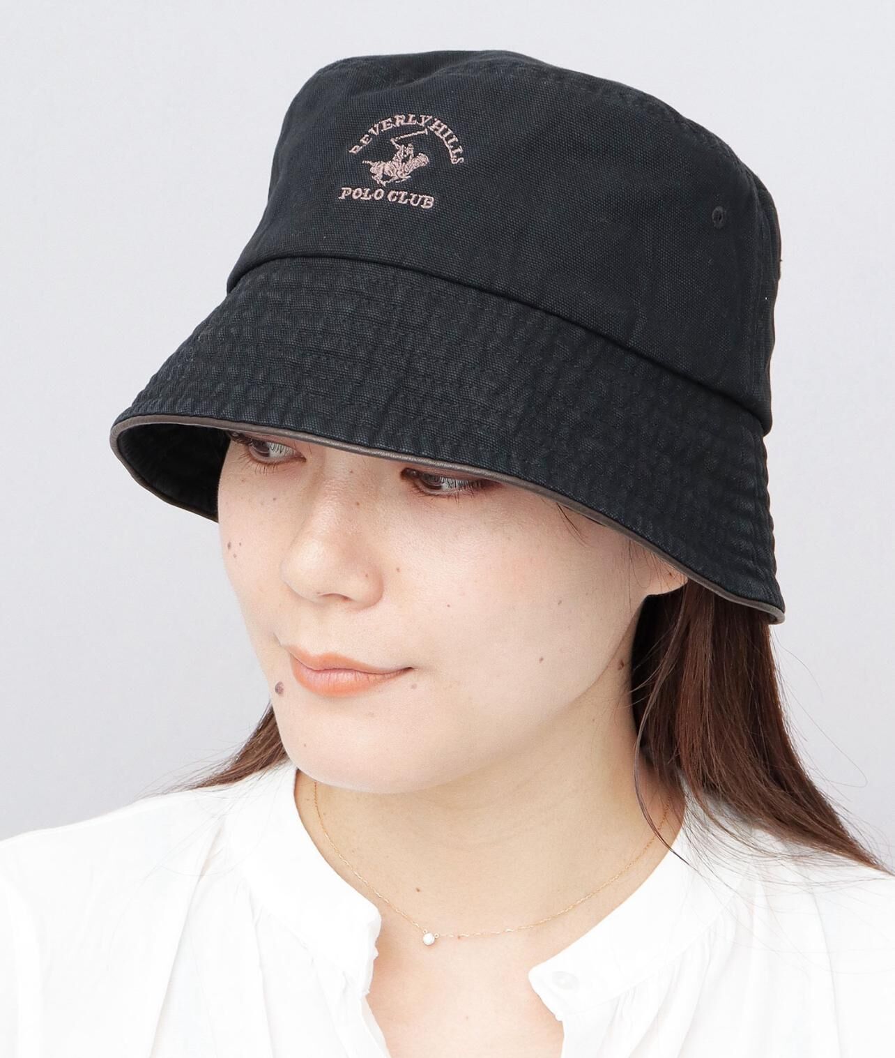 【預購】JN091106 BEVERLY HILLS POLO CLUB 刺繡漁夫帽