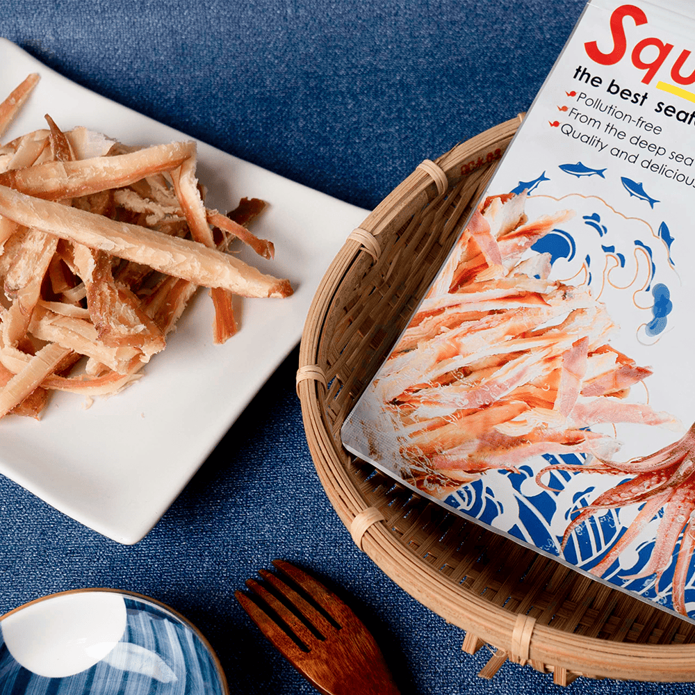 信大阿根廷深海魷魚條100g/包