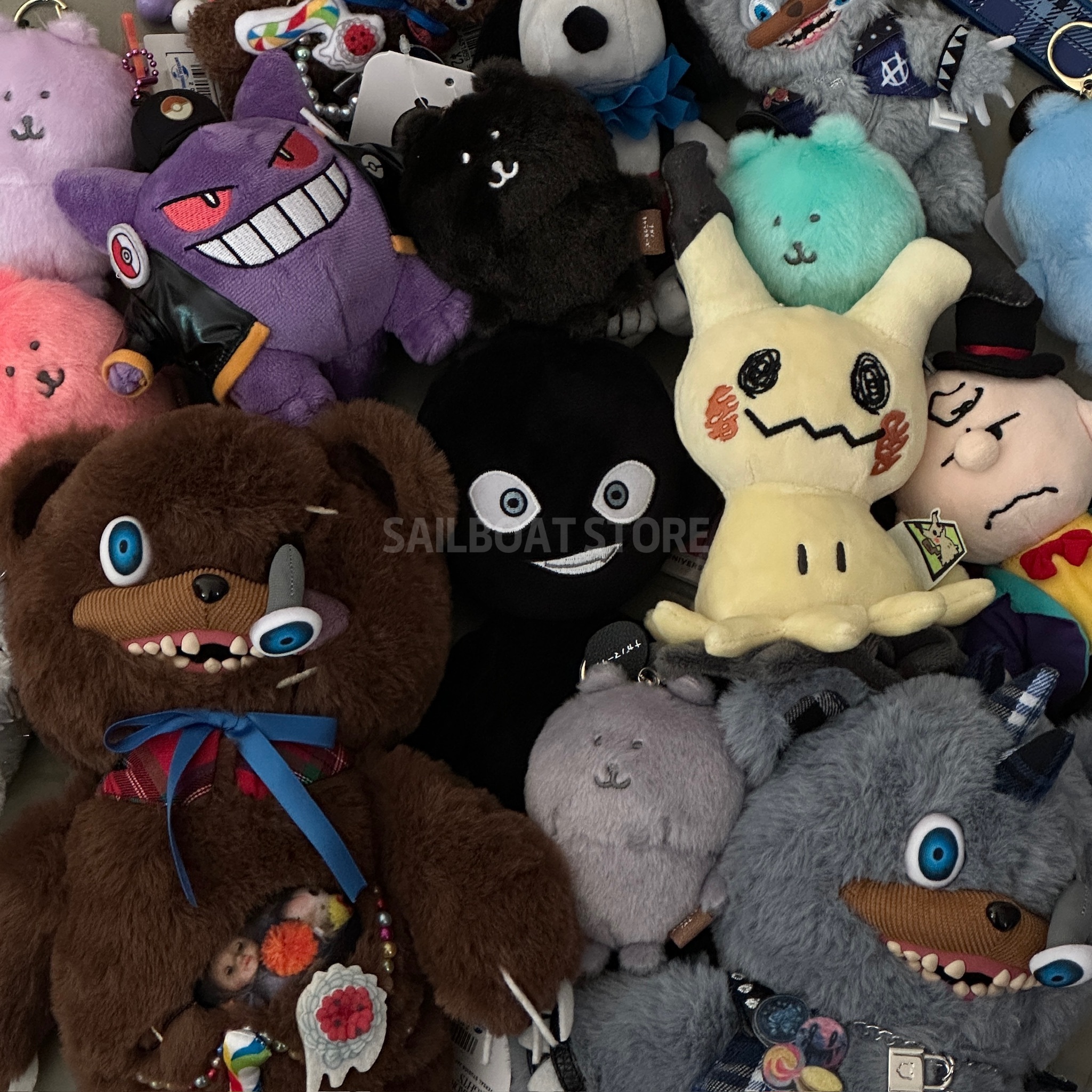 限量🇯🇵日本 大阪環球影城限定 名偵探柯南 黑衣人 S娃 娃娃