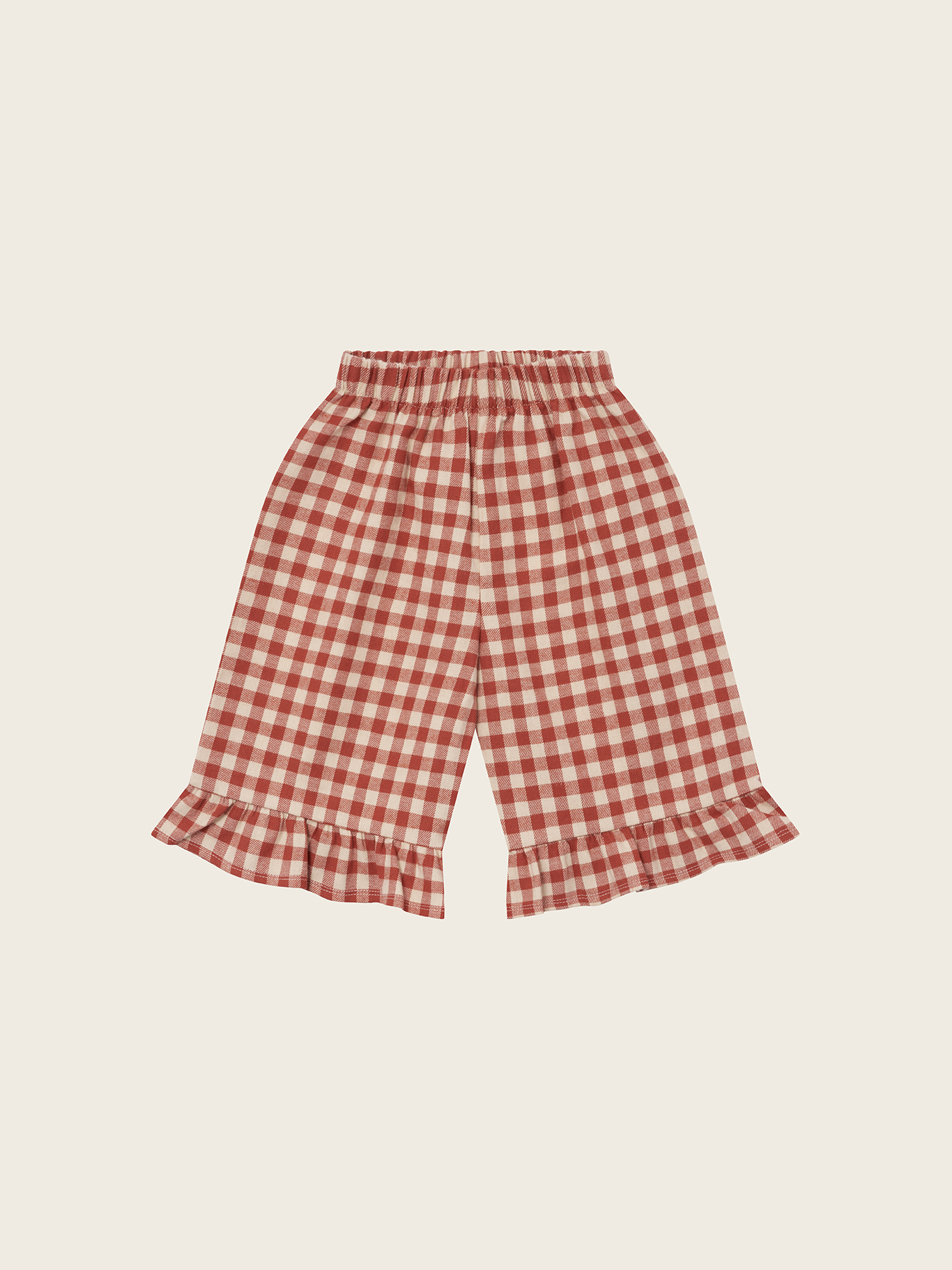 【新品】organic zoo 1-2y Gingham Lodge Pants Shoreline Gingham Lodge Pants | Organic Zoo