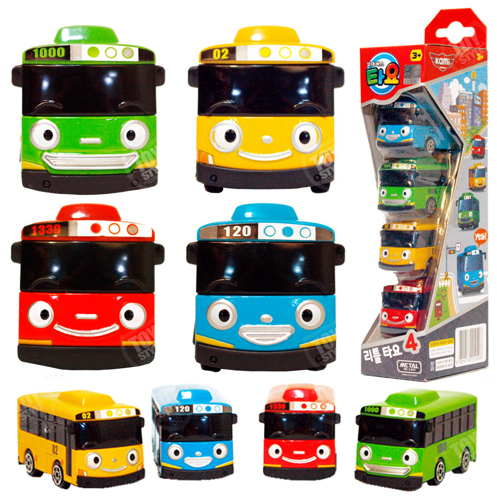 《 小巴士TAYO 》  TAYO好朋友4件組