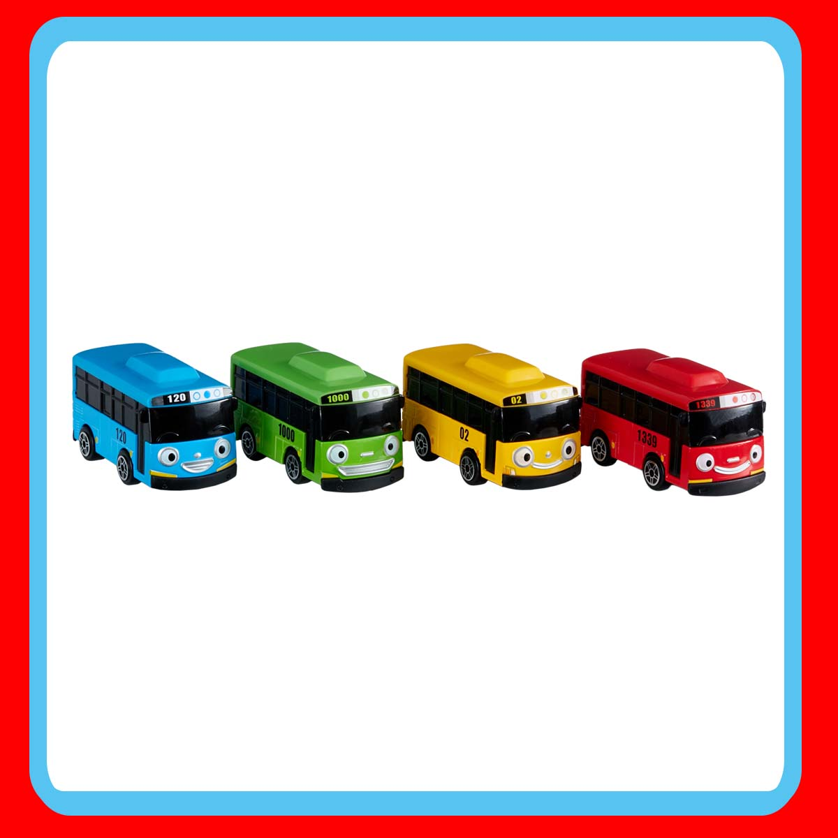 《 小巴士TAYO 》  TAYO好朋友4件組