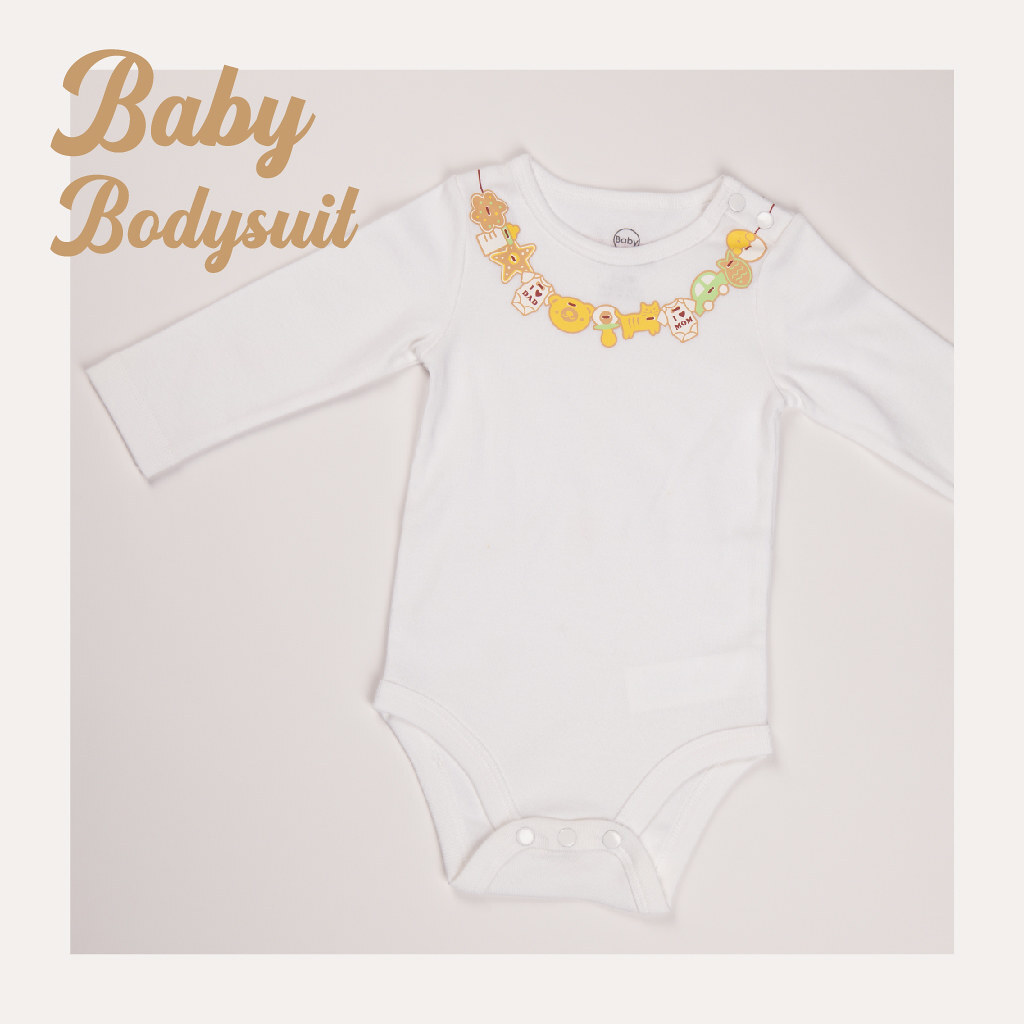 【Limitmax米樂親子】 口水收乾乾長袖包屁衣_4色任選