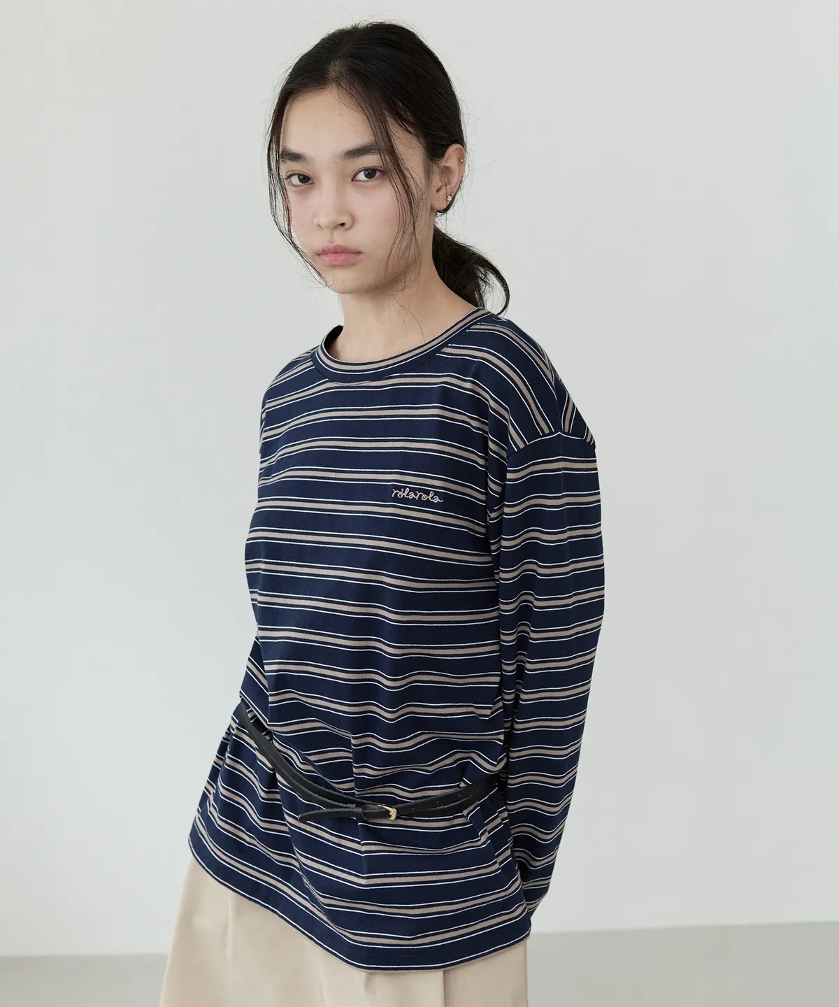 ROLAROLA MULTI STRIPE T-SHIRT
