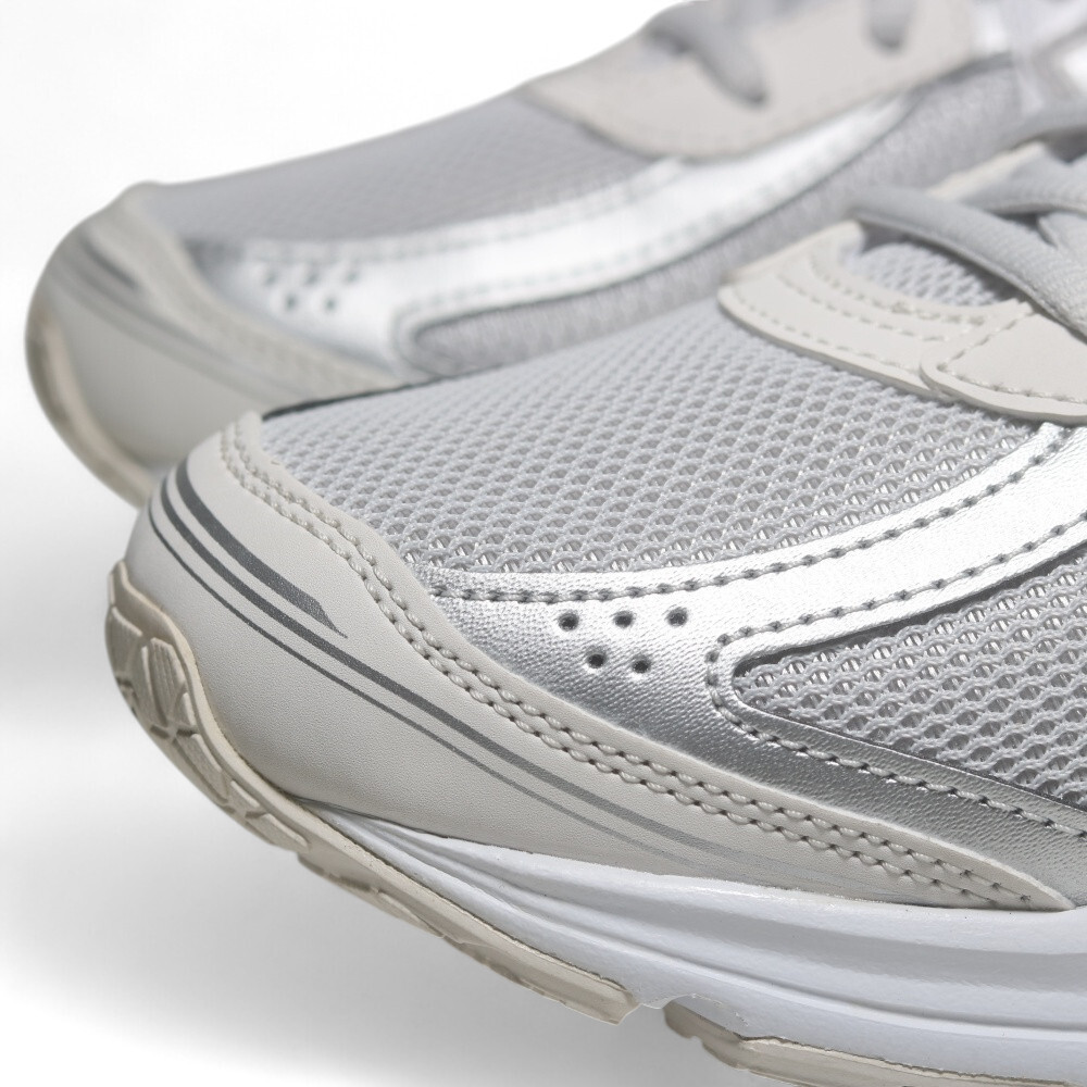 ASICS 慢跑鞋 慢跑鞋 JOG 100S 白銀 復古 情侶鞋 男女 1203A684021