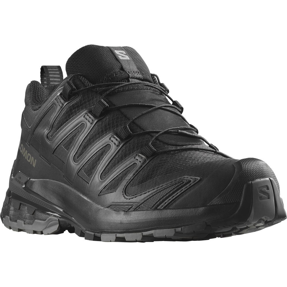 Salomon XA PRO 3D V9 GORE-TEX 女款 防水健野鞋 472708 黑/幻灰/藍灰 [HappyOutdoor]