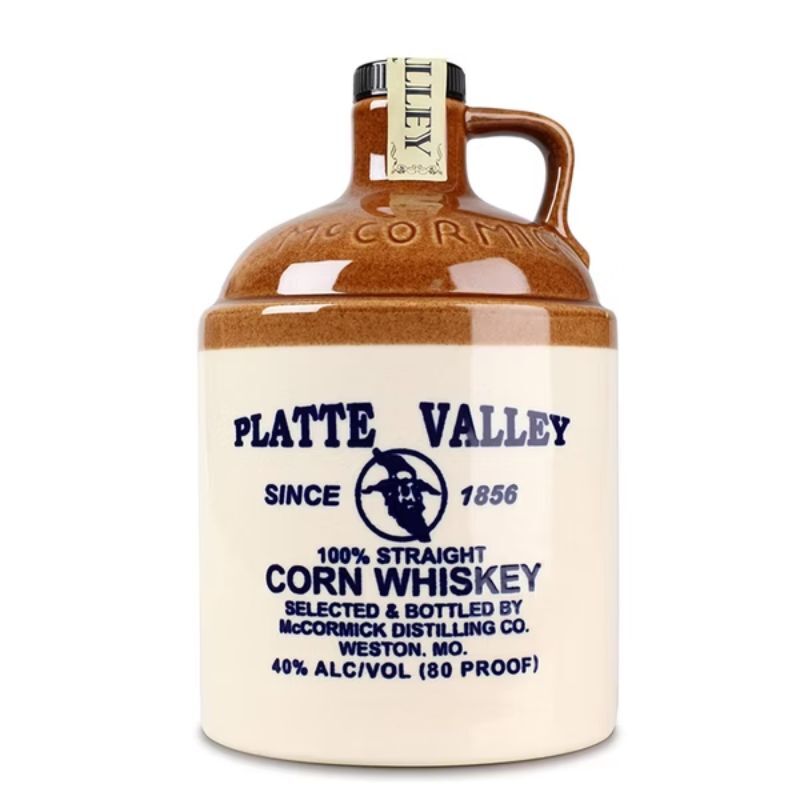 普拉特河谷 100%陶瓷瓶玉米威士忌 750ml