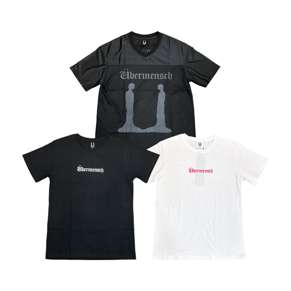 G-Dragon Ubermensch Mesh-Jersey 網眼球衣 / Short-Sleeve 黑、白