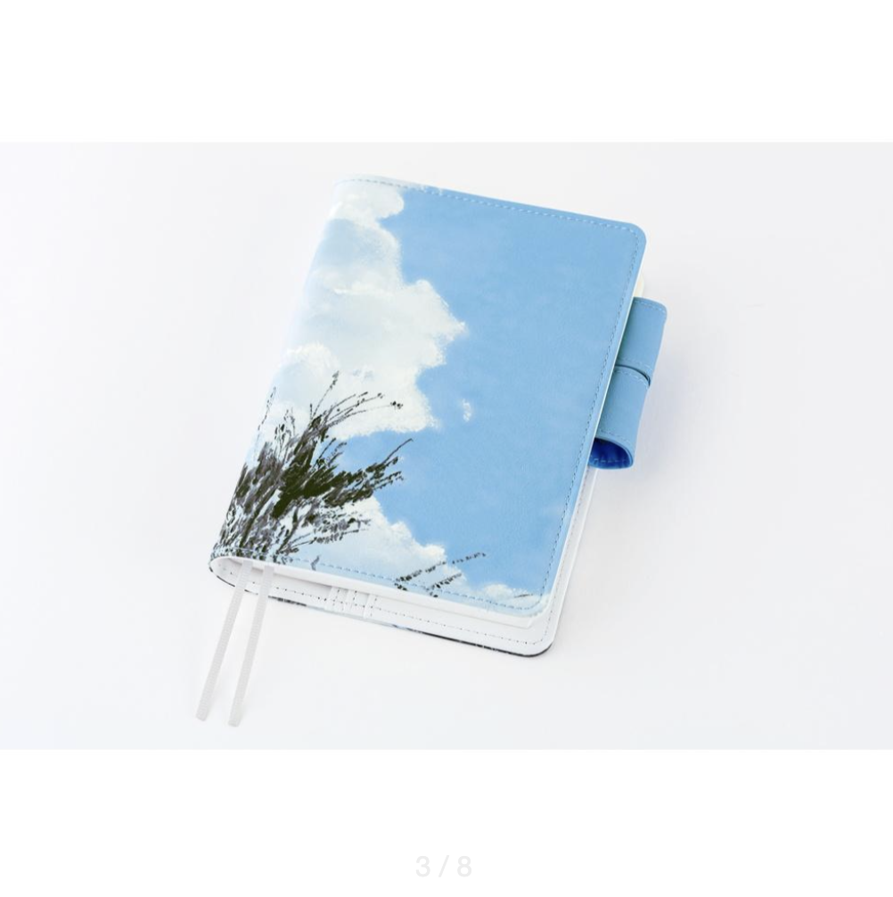 Hobonichi |ほぼ日手帳A6、A5手帳專用書衣 - 坂口恭平_田野的天空