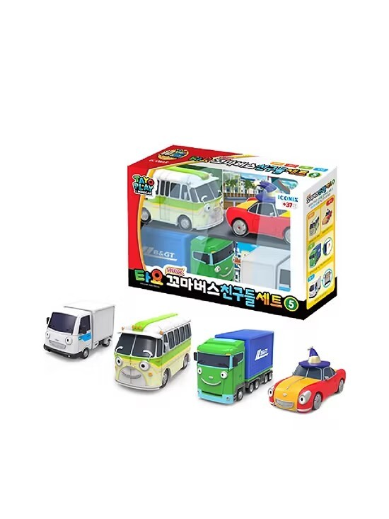 《 小巴士TAYO 》  貨運巴士4件組