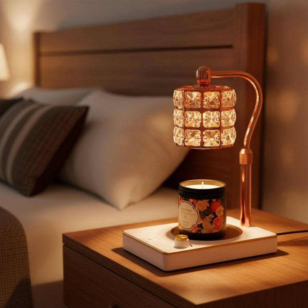 les nez 北歐風格 方鑽白金 香氛融蠟燈