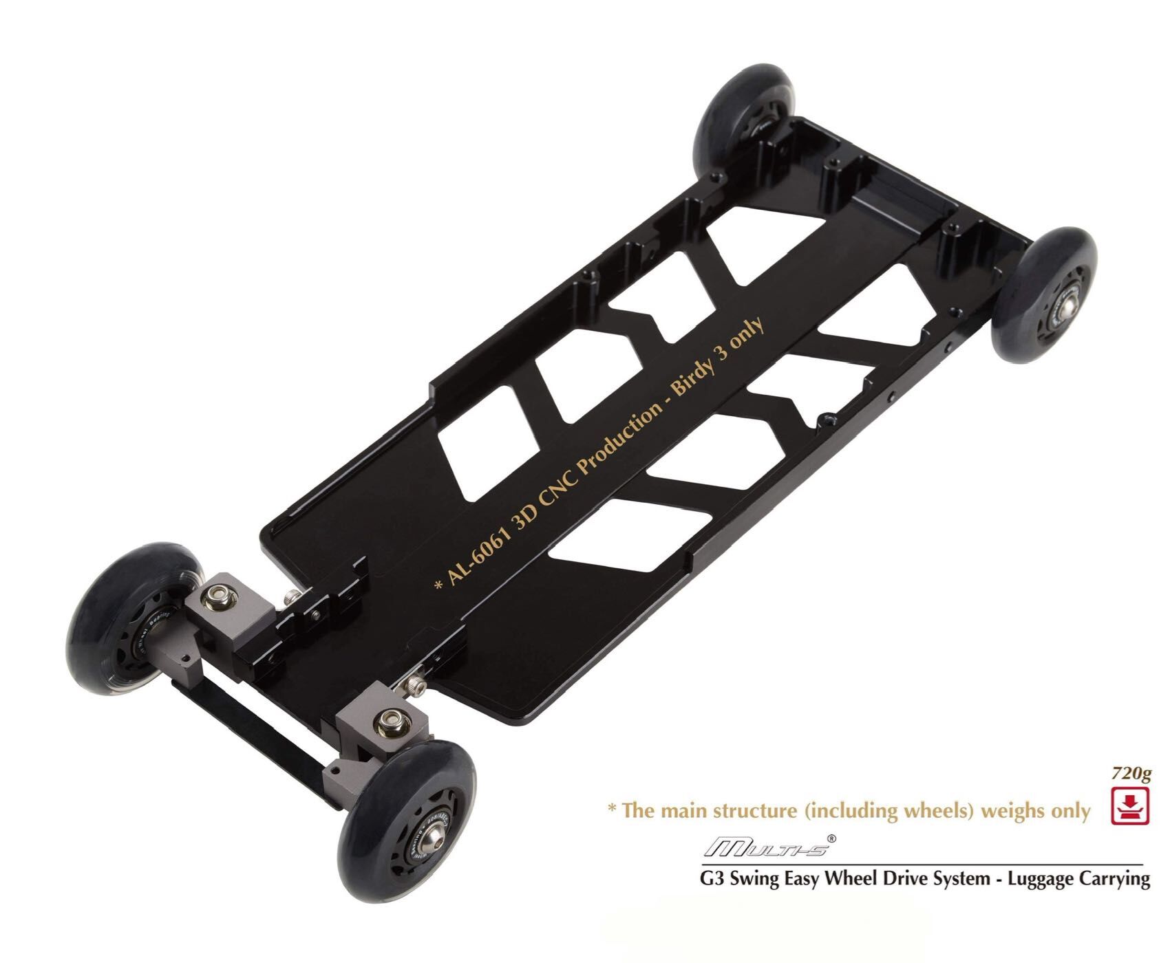 MULTI-S G3 四輪尾架  帶轉向