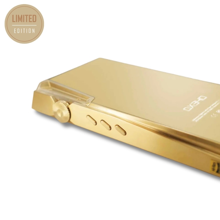 【全球限量119台 】iBasso DX340｜19周年紀念24K鍍金限量版｜24K鍍金不銹鋼