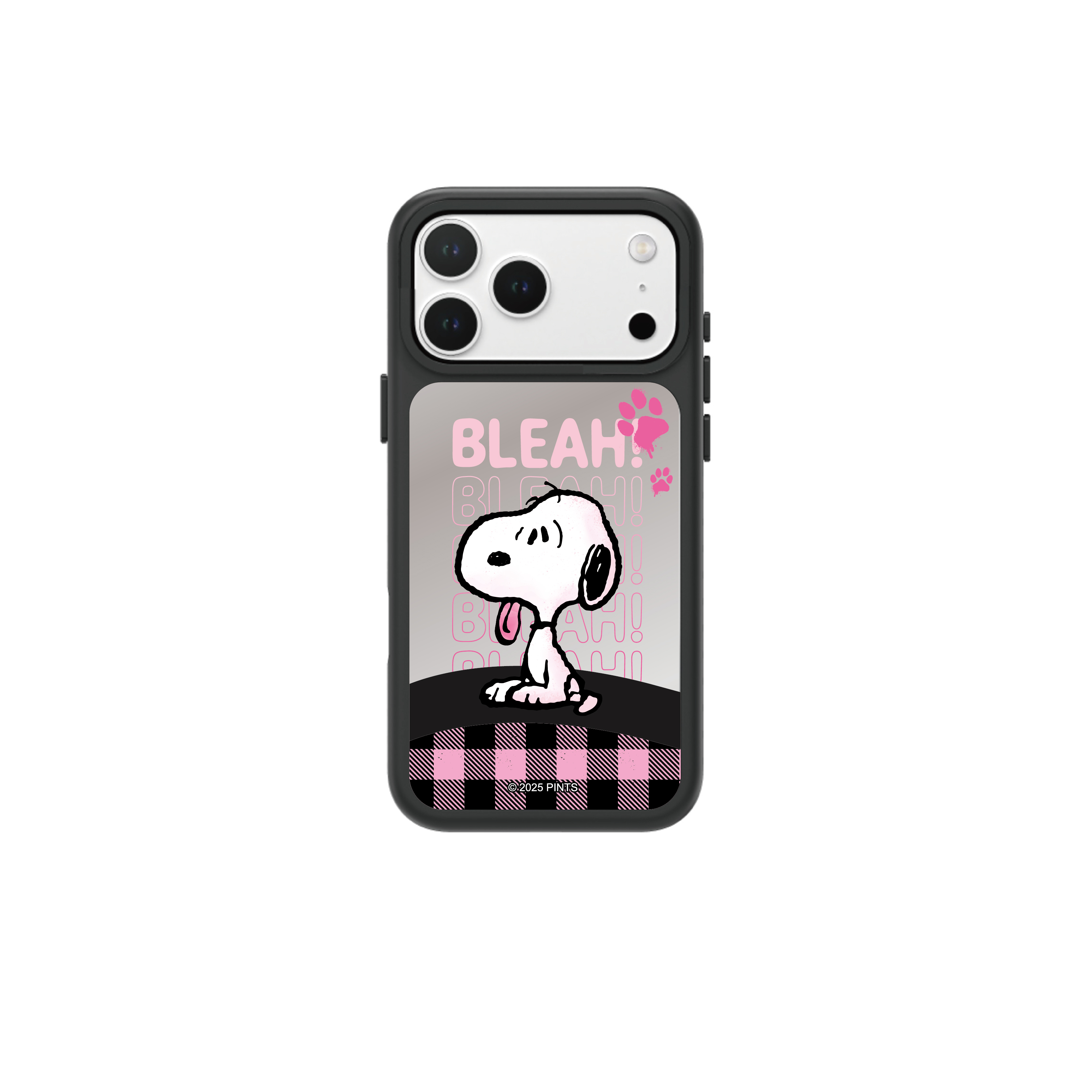 i-Smart MagSafe Mirror Phone Case-(Snoopy-Grid)