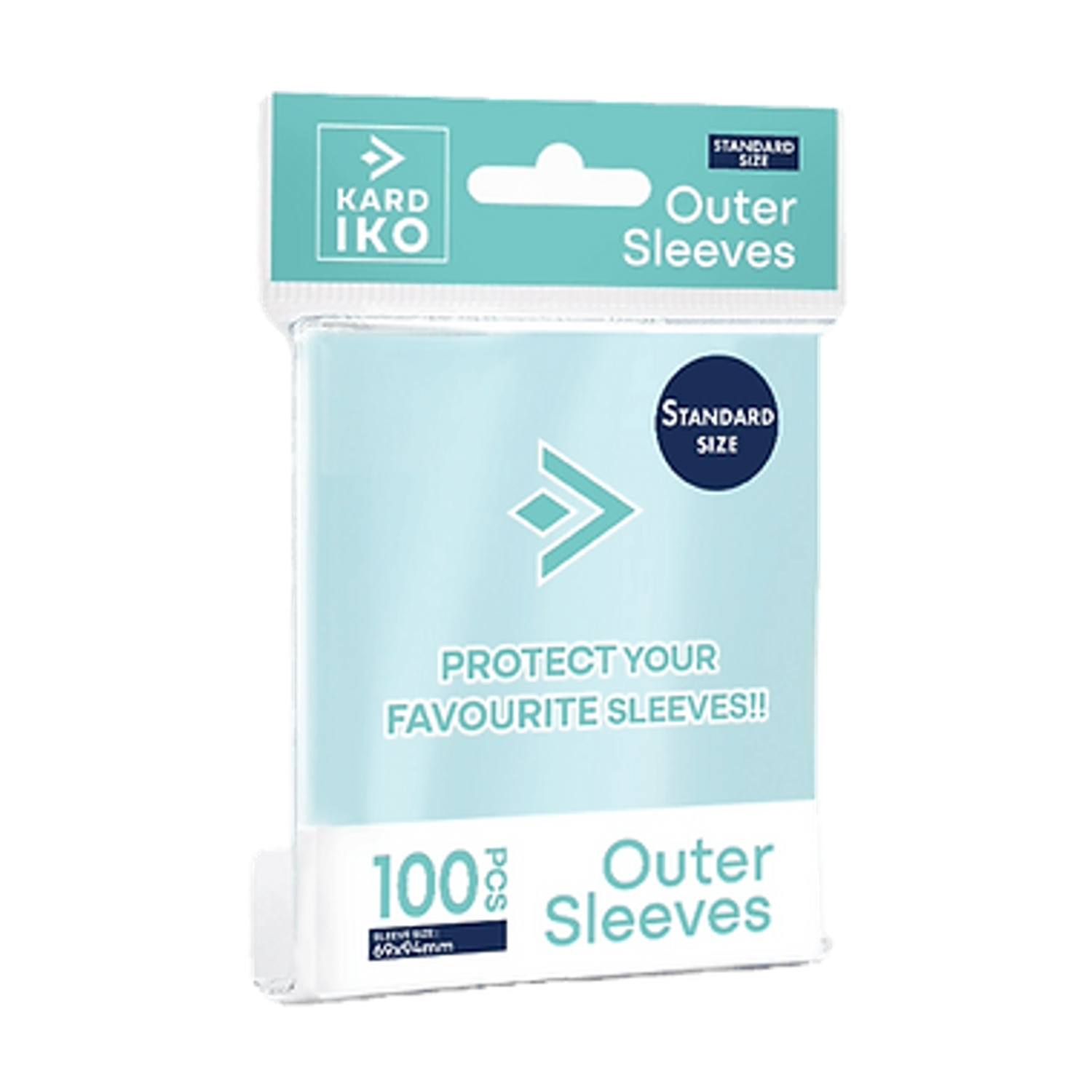 KARDIKO - Outer Sleeves Standard Size - Clear - KIK00041