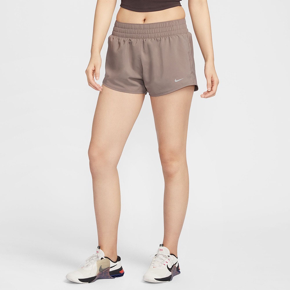 NIKE 短褲 AS W NK ONE DF 沙色 快排 運動短褲 女 DX6011-233