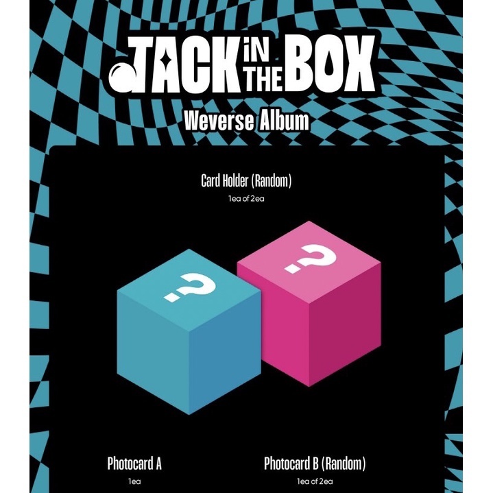 鄭號錫 j-hope (BTS) ' JACK IN THE BOX ' WEVERSE ALBUM