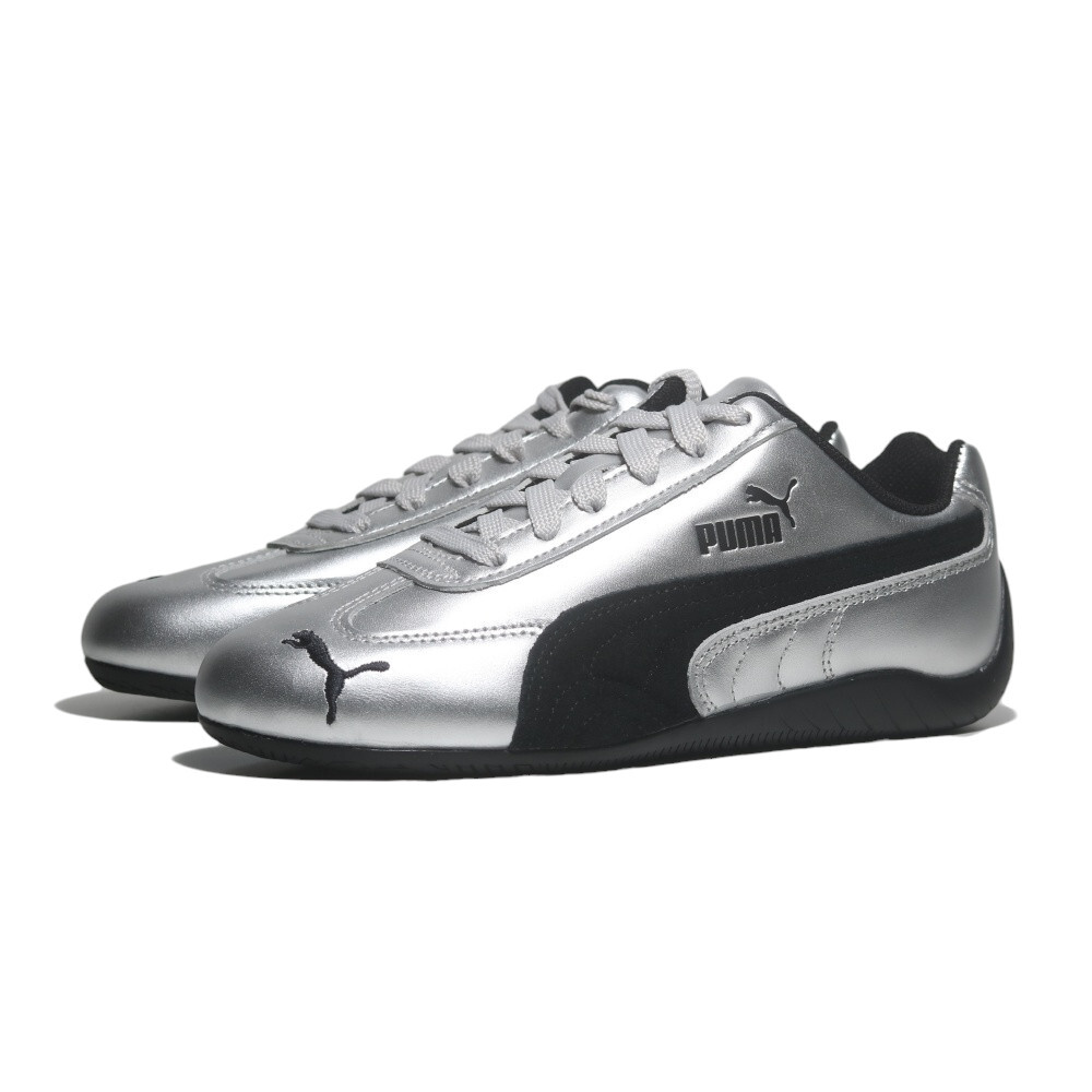 PUMA 休閒鞋 SPEEDCAT METALLIC 銀黑 賽車鞋 男女 40368901