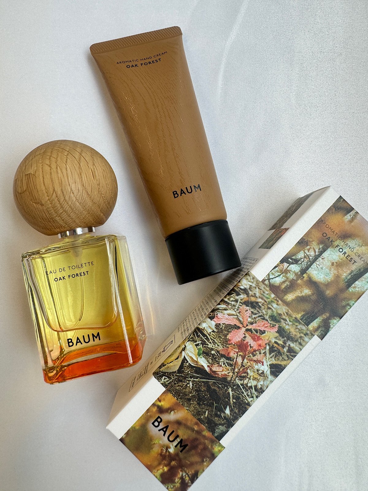 [限定] BAUM Holiday Collection 2025 Eau de Toilette Oak Forest 橡樹林淡香水 / Aromatic Hand Cream n Oak Forest 橡樹林芳香護手霜