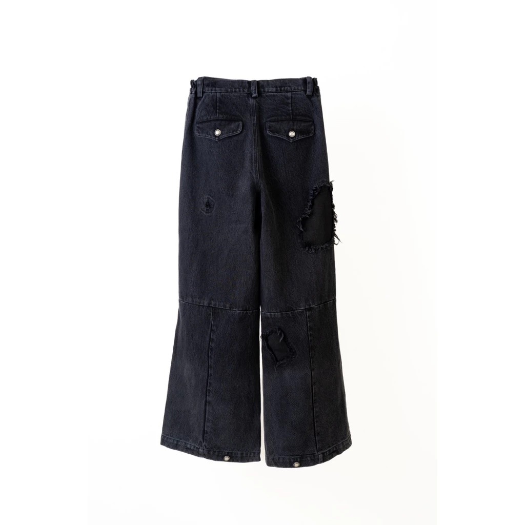 29offeb SS25 Diamond Eyelet Erosion Trousers