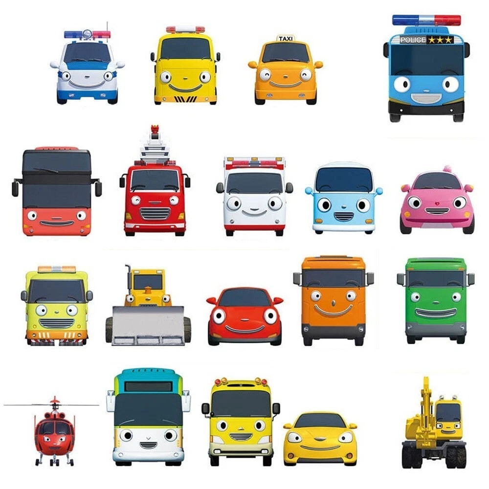 《 小巴士TAYO 》 TAYO迷你車豪華19件組