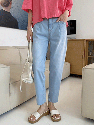 秋季新款/薄口袋車線男友褲 MANIFEST正韓🇰🇷