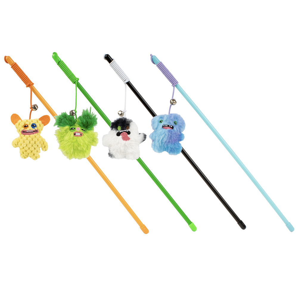 FUGGLER牙齒怪-逗貓棒 隨機一款