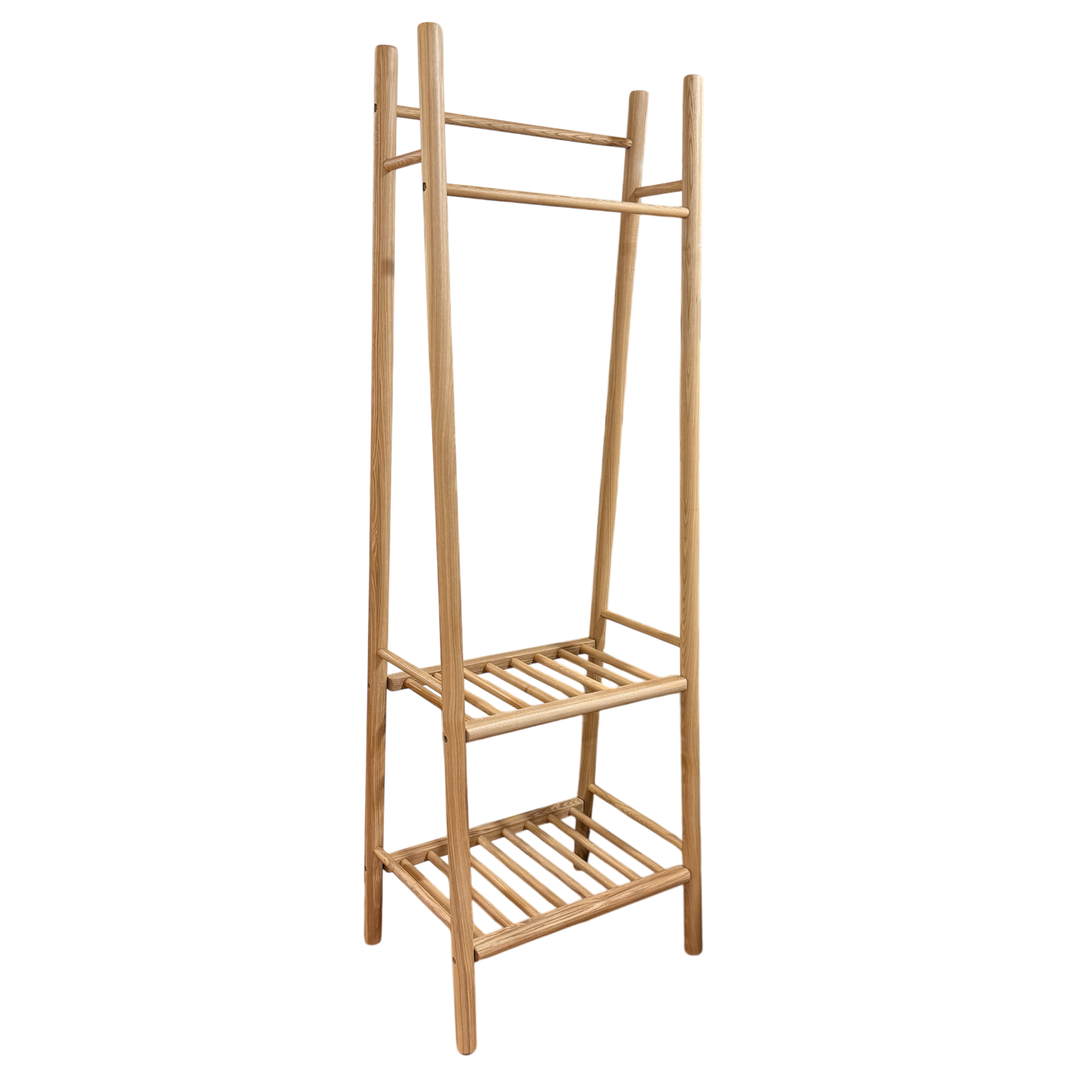 〖特惠款〗滿滿實木衣帽架 FP-0058