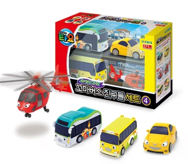 《 小巴士TAYO 》  快速工具車4件組