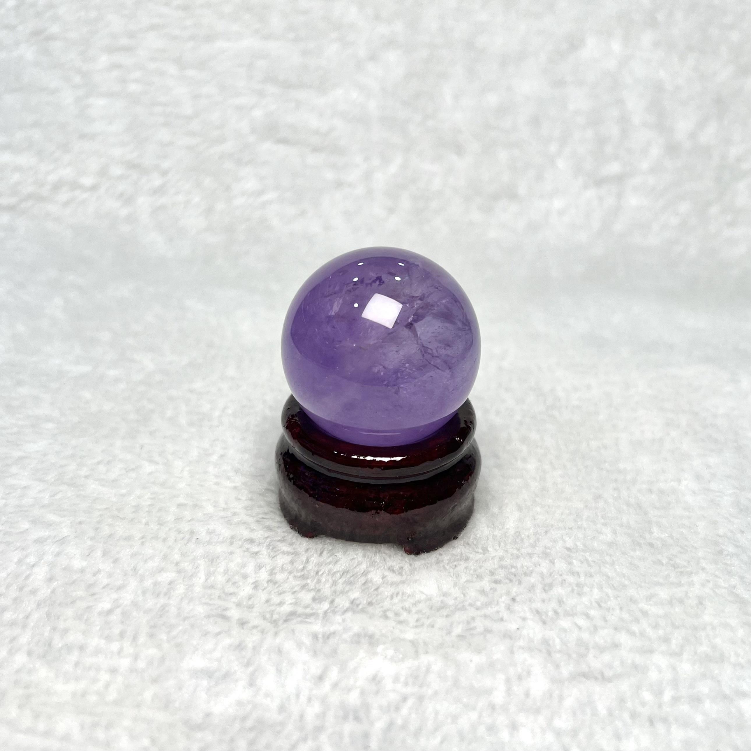 紫水晶球 3.7cm #A649
