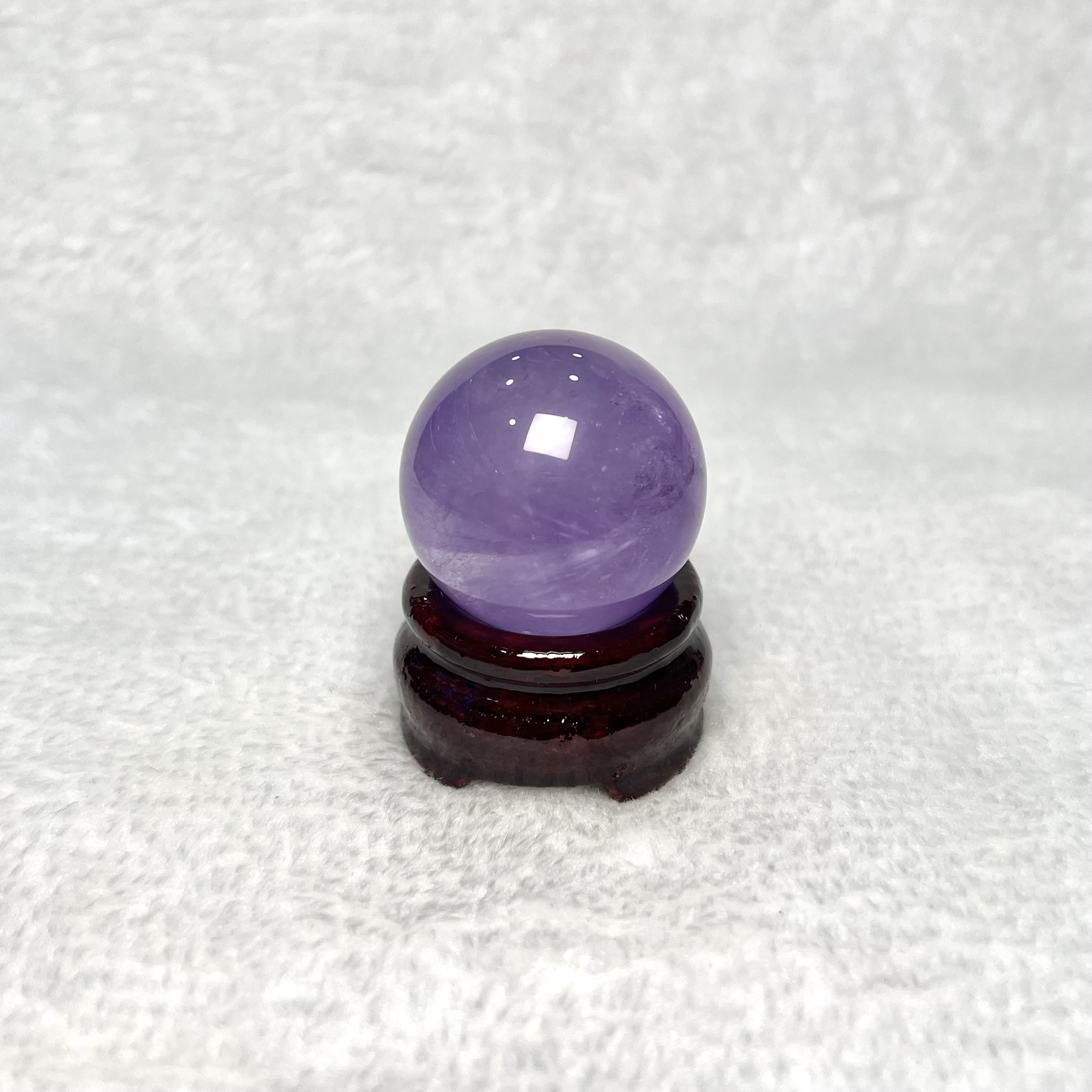 紫水晶球 3.7cm #A649