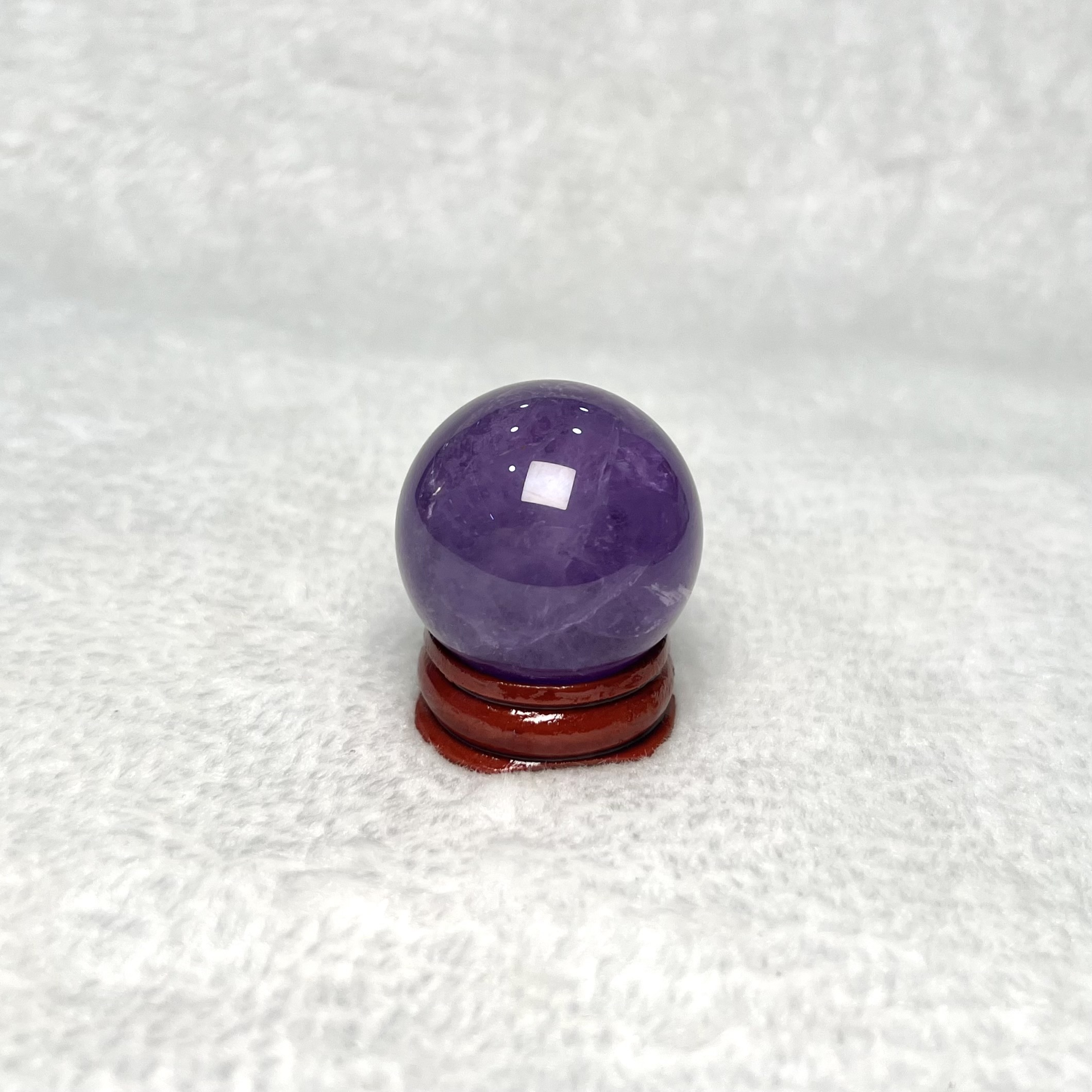 紫水晶球 3.3cm #A648