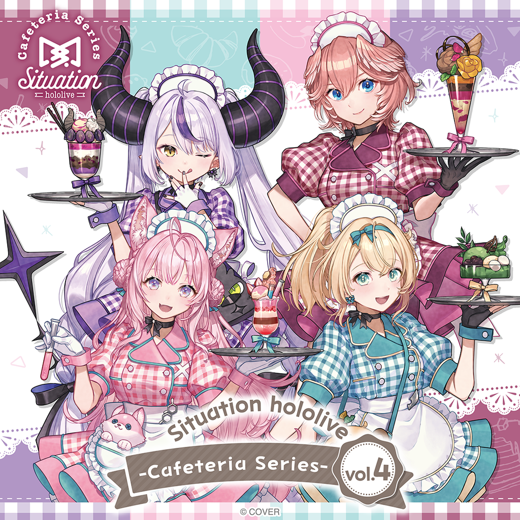 「官品代購」Situation hololive -Cafeteria Series- vol.4 🛸🥀🧪🍃  (ラプラス・ダークネス/鷹嶺ルイ/博衣こより/風真いろは)