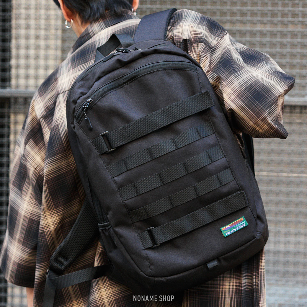 FREAK'S STORE 限量 滑板 後背包 黑色 (男款)