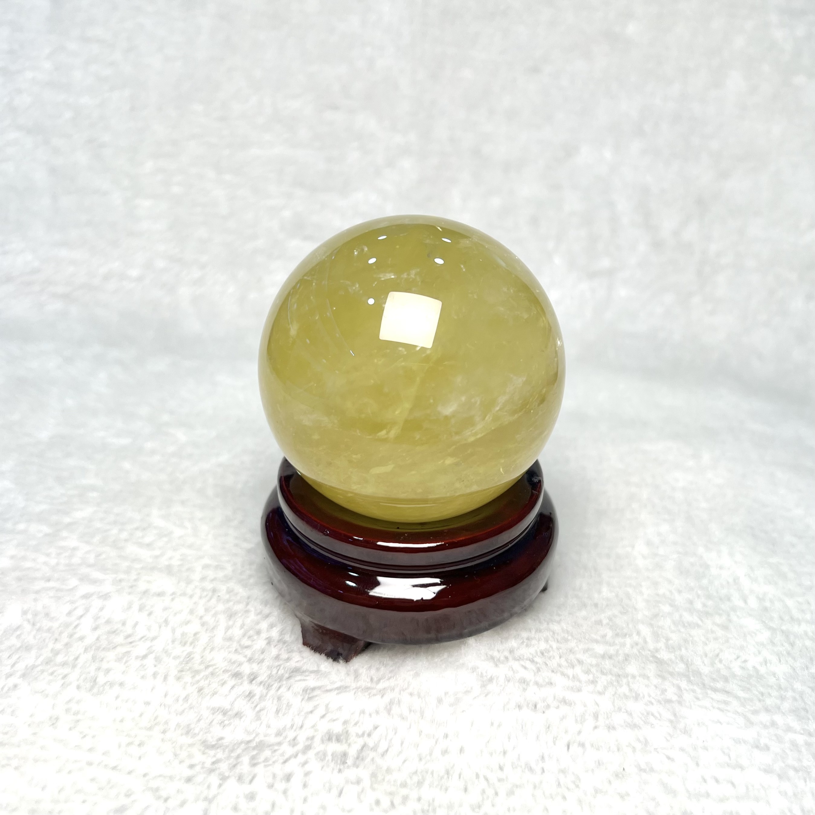 黃水晶球 6.3cm #A644B