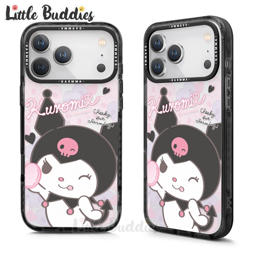 台灣 Garmma x Sanrio Kuromi iPhone 17系列 磁吸款保護殼