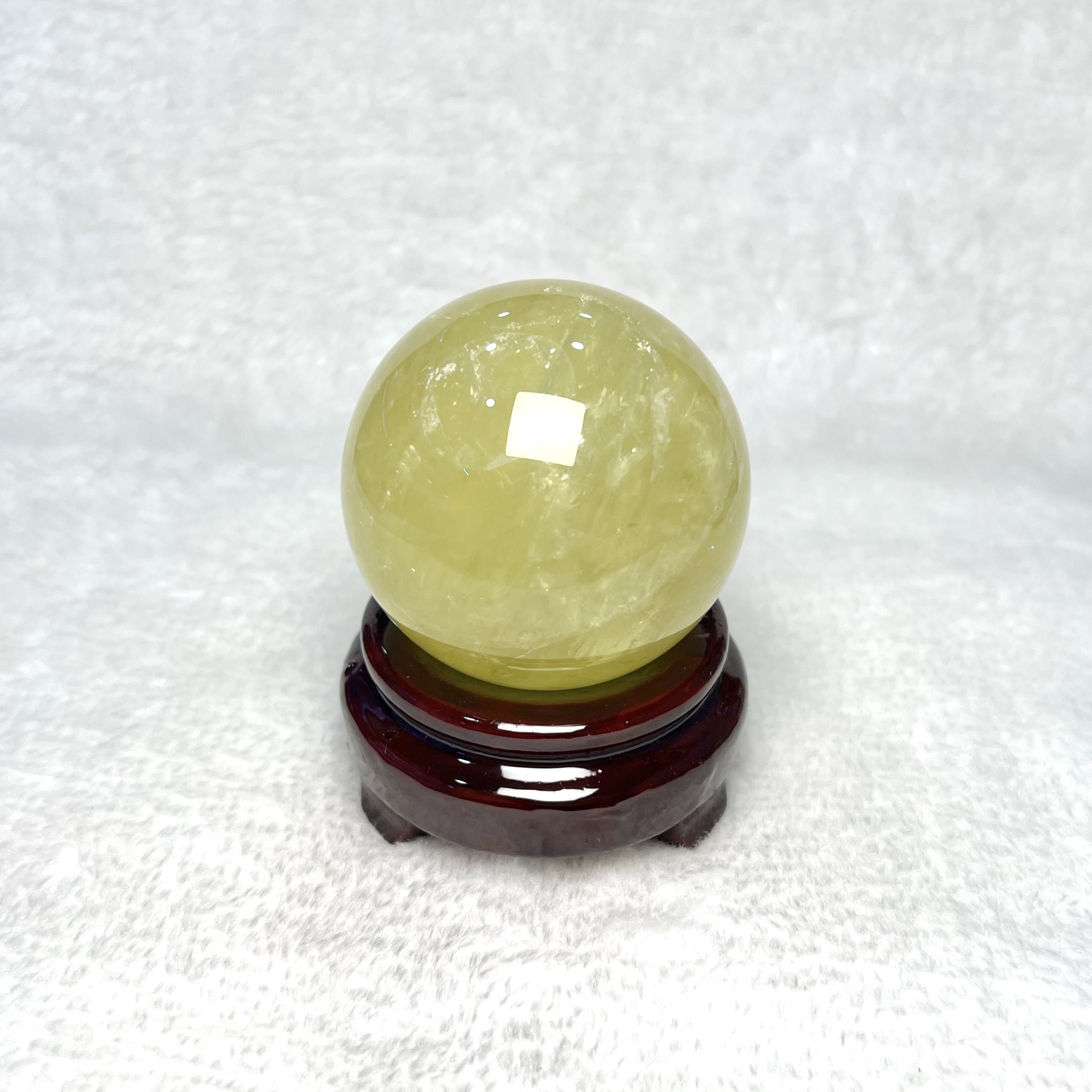 黃水晶球 6.2cm #A644A