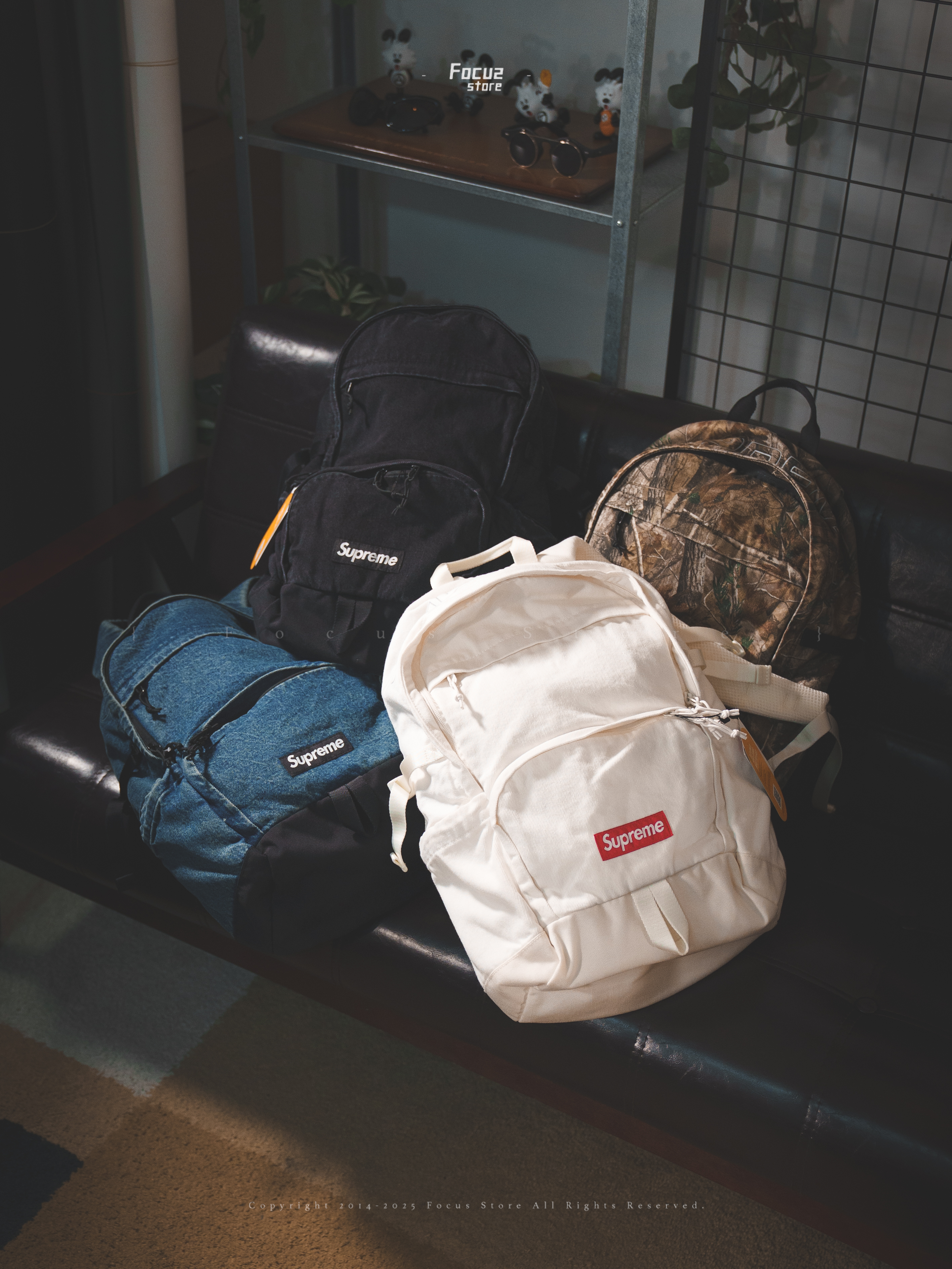 【Focus Store】現貨秒發 Supreme FW25 Week1 Denim Backpack 後背包 四色